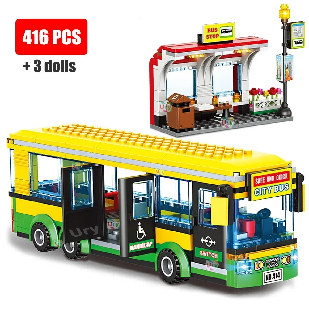 Kids Toys London - Bus City UK London Gelb Passagier