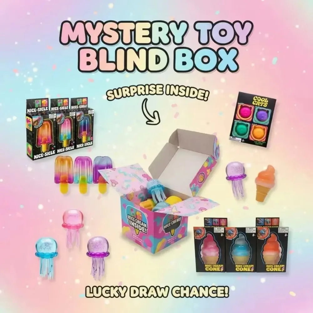 Kids & Toys Expo Saudi Arabia - Squishy Mystery Box, Set aus langsam