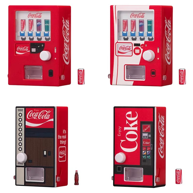 Kids Toys Vending Machine - Bandai Original 4 Stück Gashapon VENDING