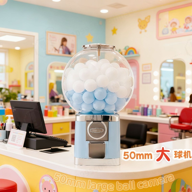 Kids Toys Mall - 50-mm-Kapselspielzeugbälle, Tischlotteriebälle für Verkaufsautomaten, Einkaufszentrum-Eröffnungen, Jahresfeiern,