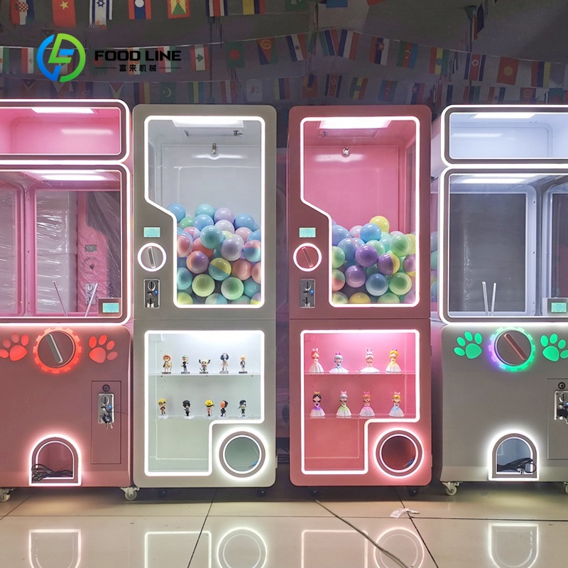 Kids Toys Mall - Maßgefertigter Münzbetriebener Kapselspielzeugautomat für Innenräume, Kinder-Gachapon-Automat