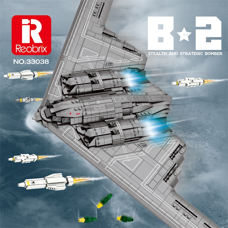 Kids Toys Lego - B2 Militär Stealth Und Strategische Bomber