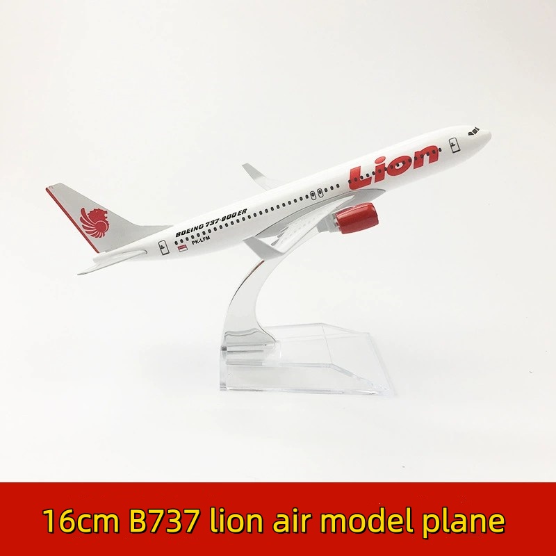 Kids Toys Review - 16cm B737 Lion Air Flugzeugmodell aus