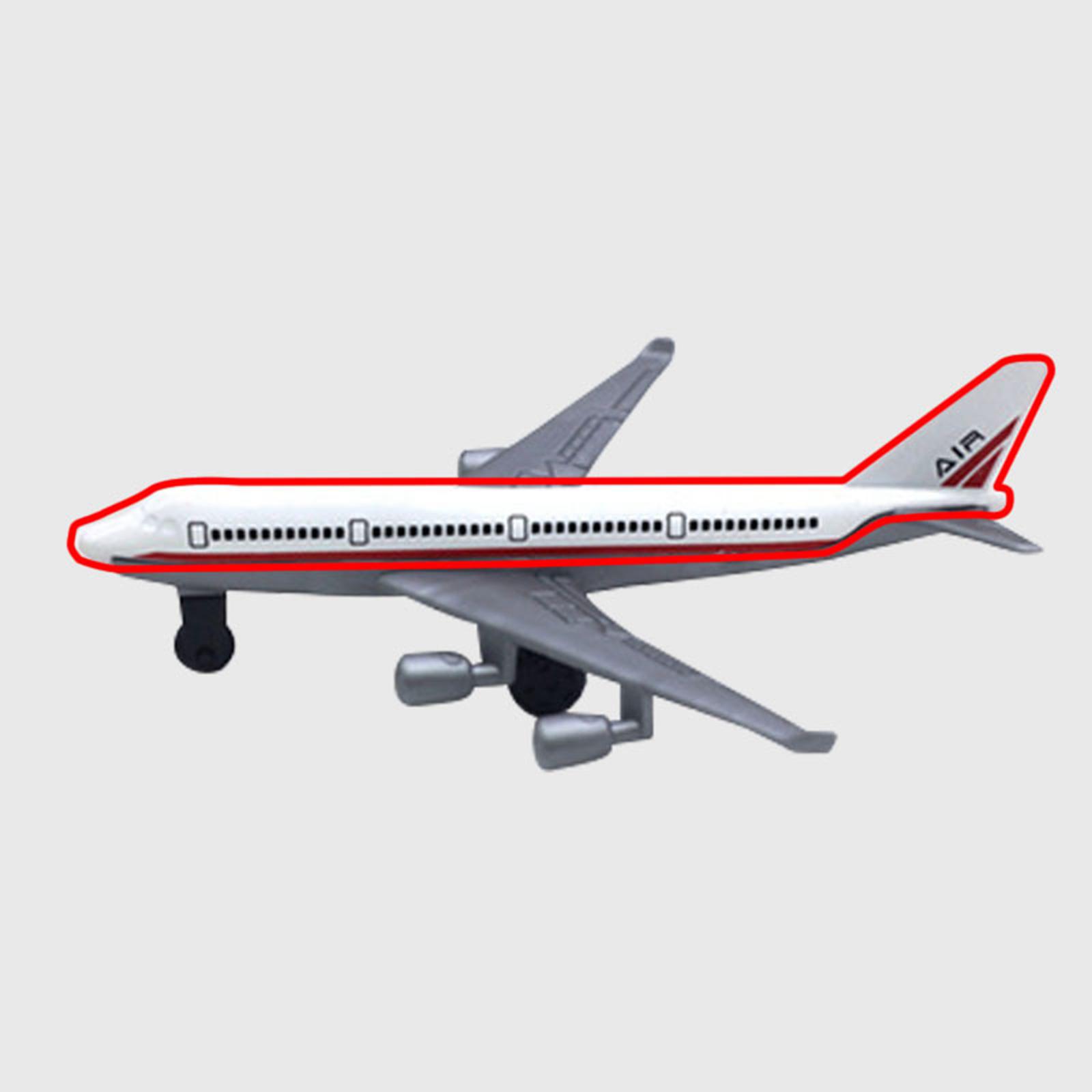 Kids Toys In Store - 6 Stück Legierungsmetall Flugzeugmodelle 1/64 Simulationsmodell