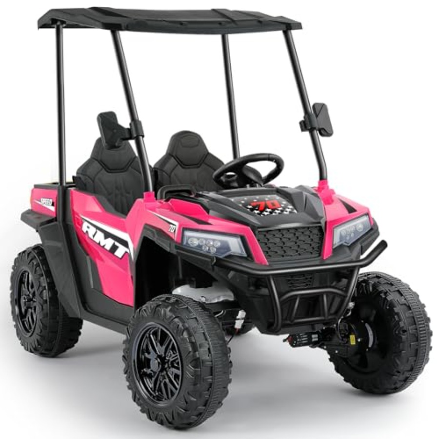 Kids Toys Big W - 24V Elektro-Kinderfahrzeug für große Kinder, 2-Sitzer