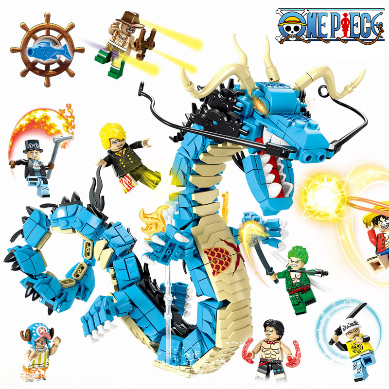 Kids Toys Lego - Ein Stück Bausteine Blind Box Luffy