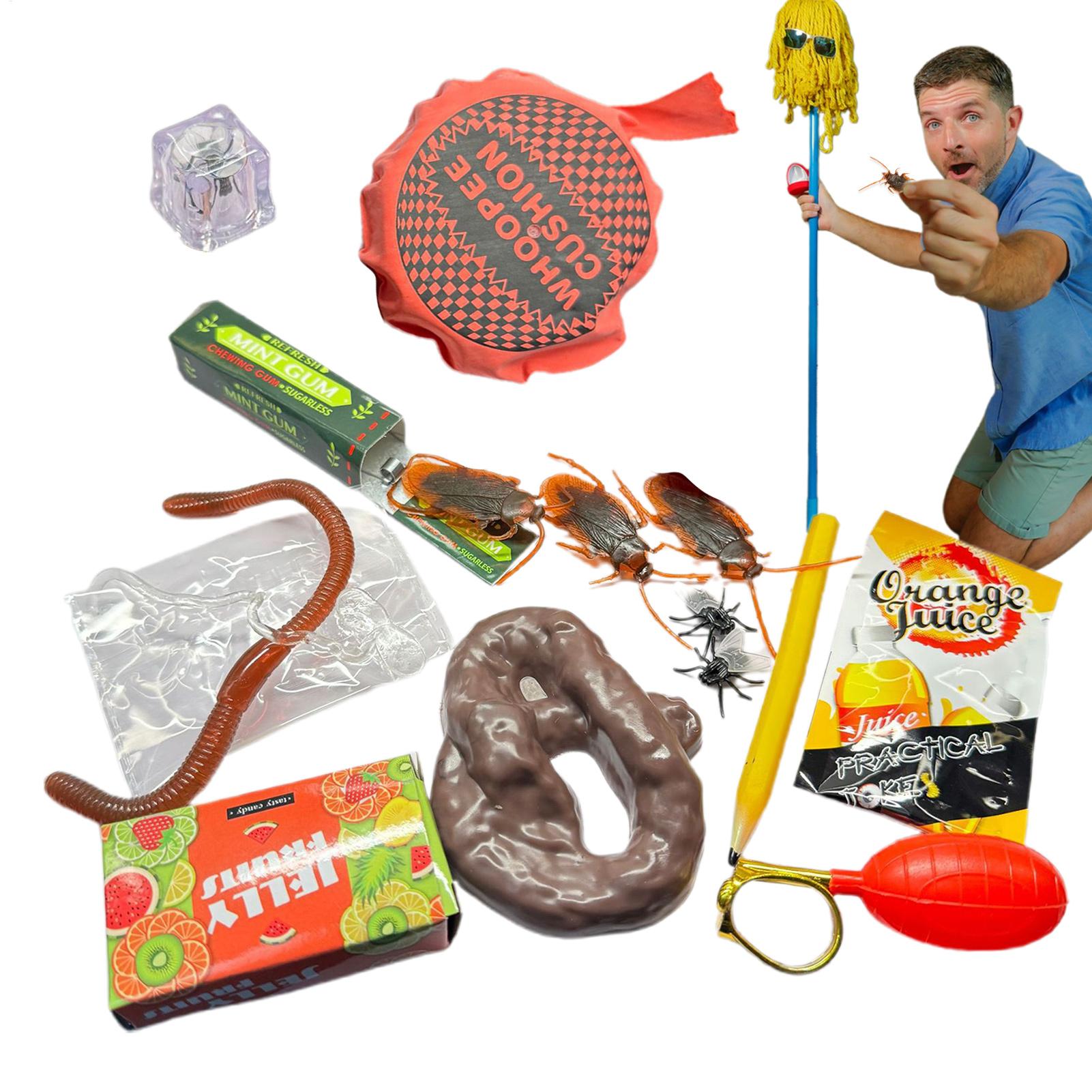 Kids Toys In Wholesale - Streich-Set, lustige Gag-Gag-Box, Streich-Gadgets für Kinder,