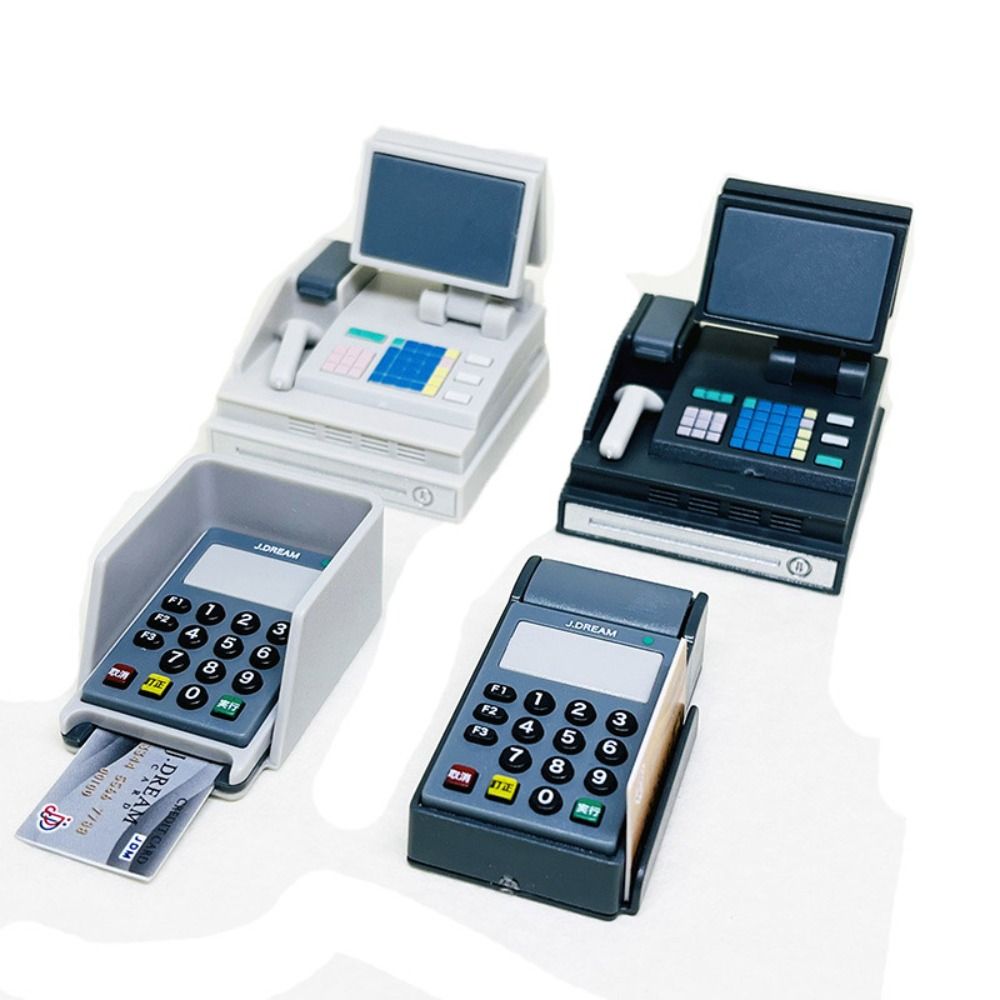 Toy Cash Register - DIY Puppenhaus POS Maschine Spielhaus Puppe
