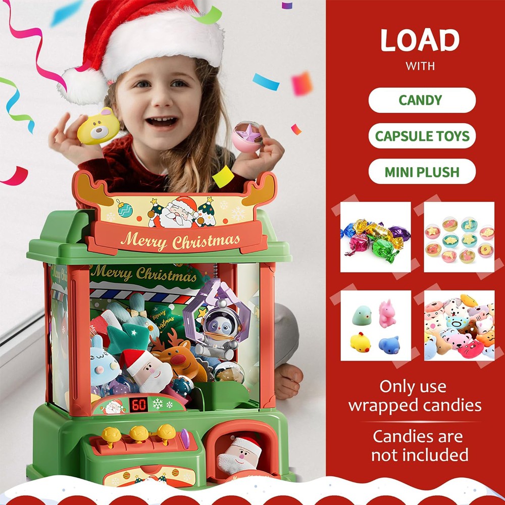 Weihnachts klauen maschine für – Kids Toys Vending Machine Bewertung und Preis