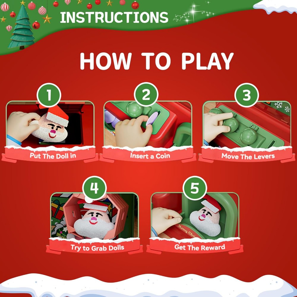 Weihnachts klauen maschine für – Kids Toys Vending Machine Bewertung und Preis