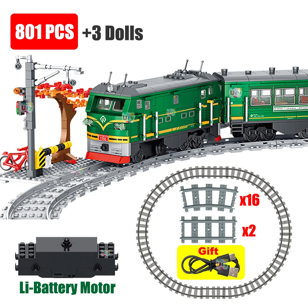 Technisches Retro-Grün-Dampfzu – Kids Toys Lego Bewertung und Preis