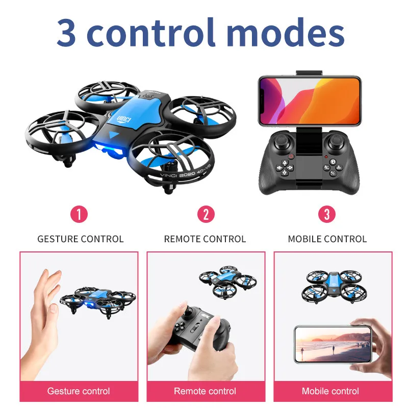 V8 Neue Mini-Drohne 4K Profess – Kids Toys Helicopter Bewertung und Preis