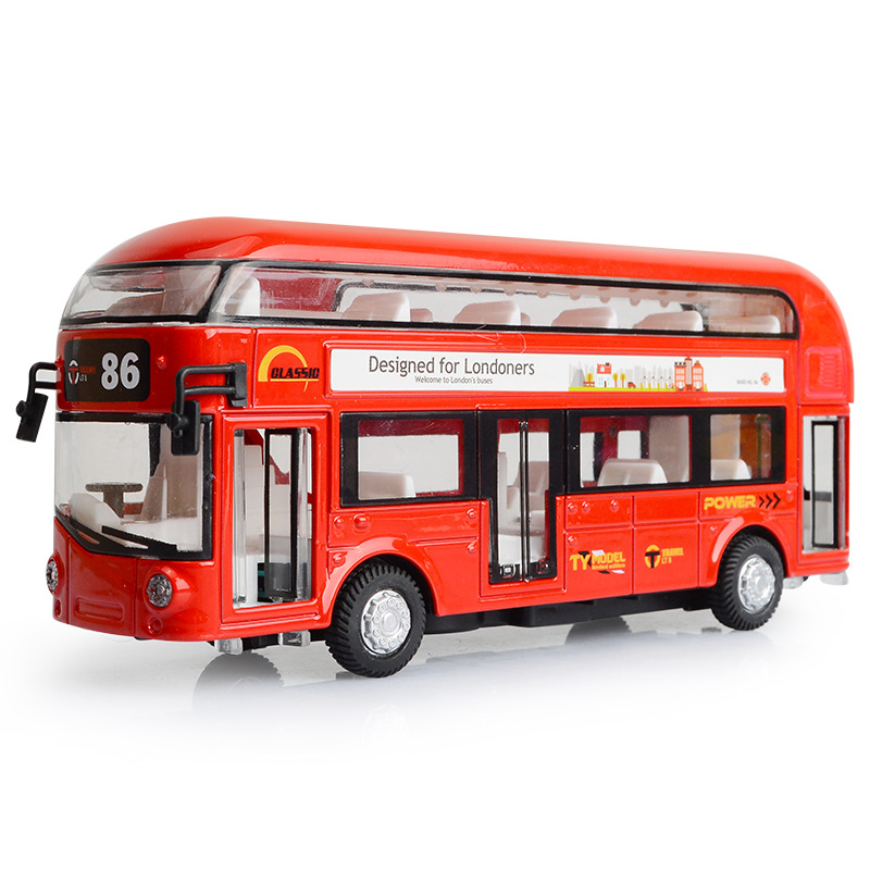 17CM Doppel Decker London Bus  – Kids Toys London Bewertung und Preis