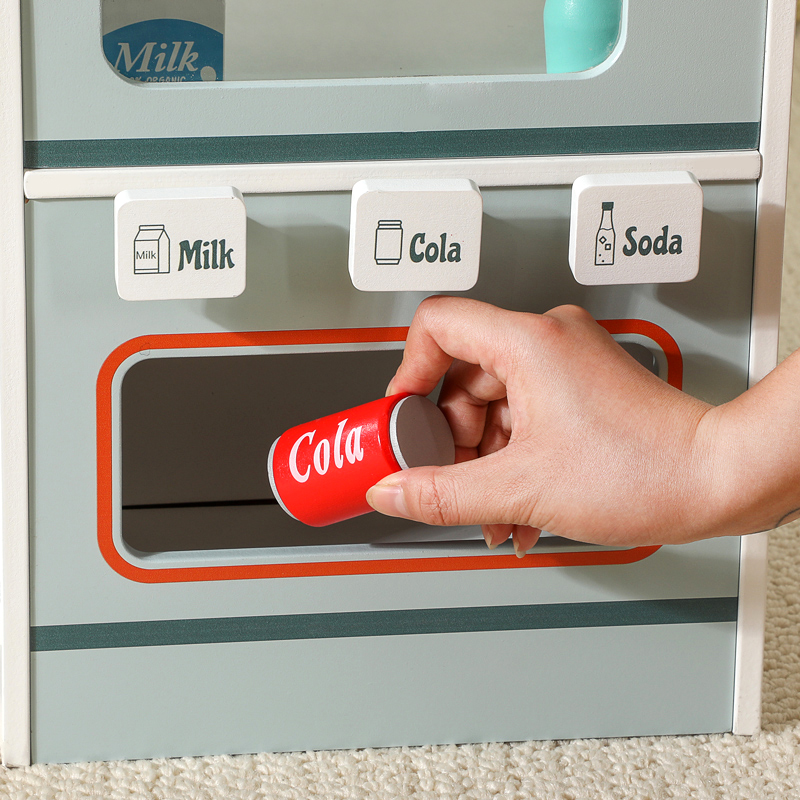 Kinder-Holz-Supermarkt-Spielse – Toy Cash Register Bewertung und Preis