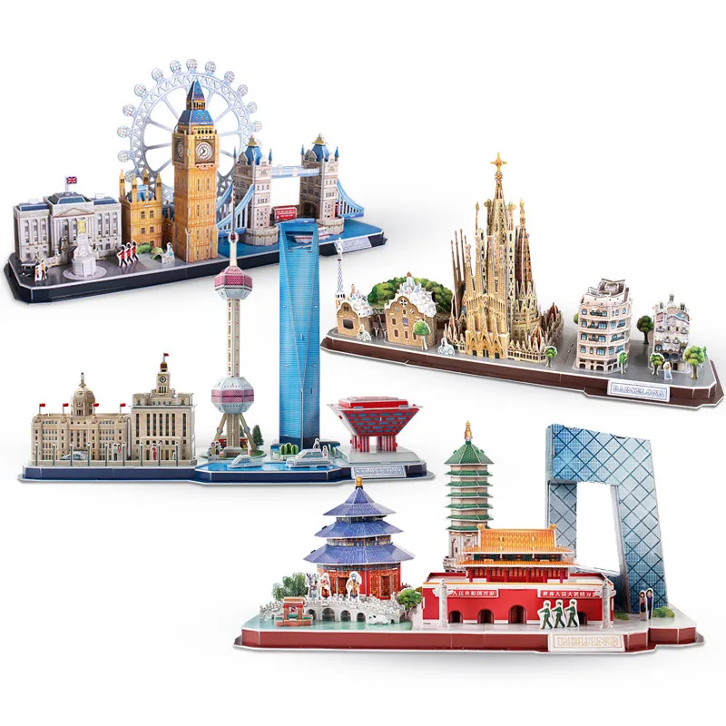 3D Puzzle Spiel DIY Spielzeug  – Kids Toys London Bewertung und Preis