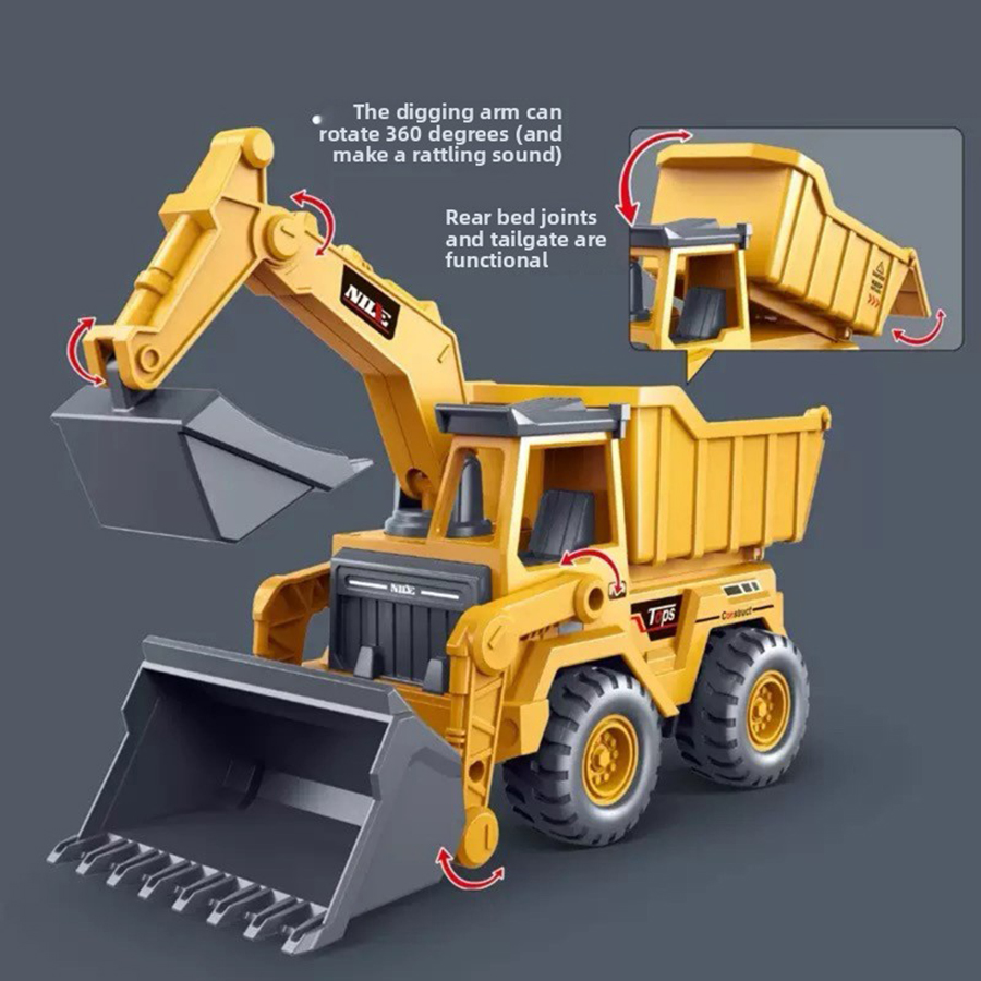 1 Stück Bagger-LKW-Modell Spie – Kids Toys Review Bewertung und Preis
