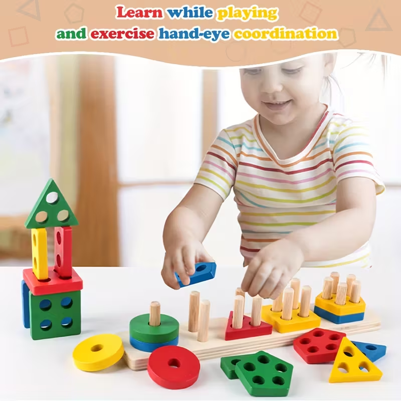 Montessori Holz Spiele Baby Sp – Kids Toys 2 Year Old Bewertung und Preis