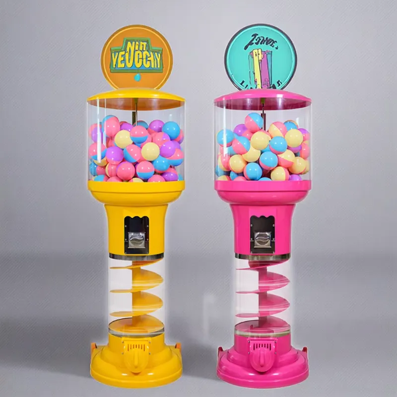 Kunststoff-Kugelkapsel-Verkauf – Kids Toys Vending Machine Bewertung und Preis