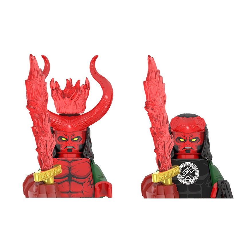 WM2422 WM2421 Hellboy Baustein – Lego Building Blocks Bewertung und Preis