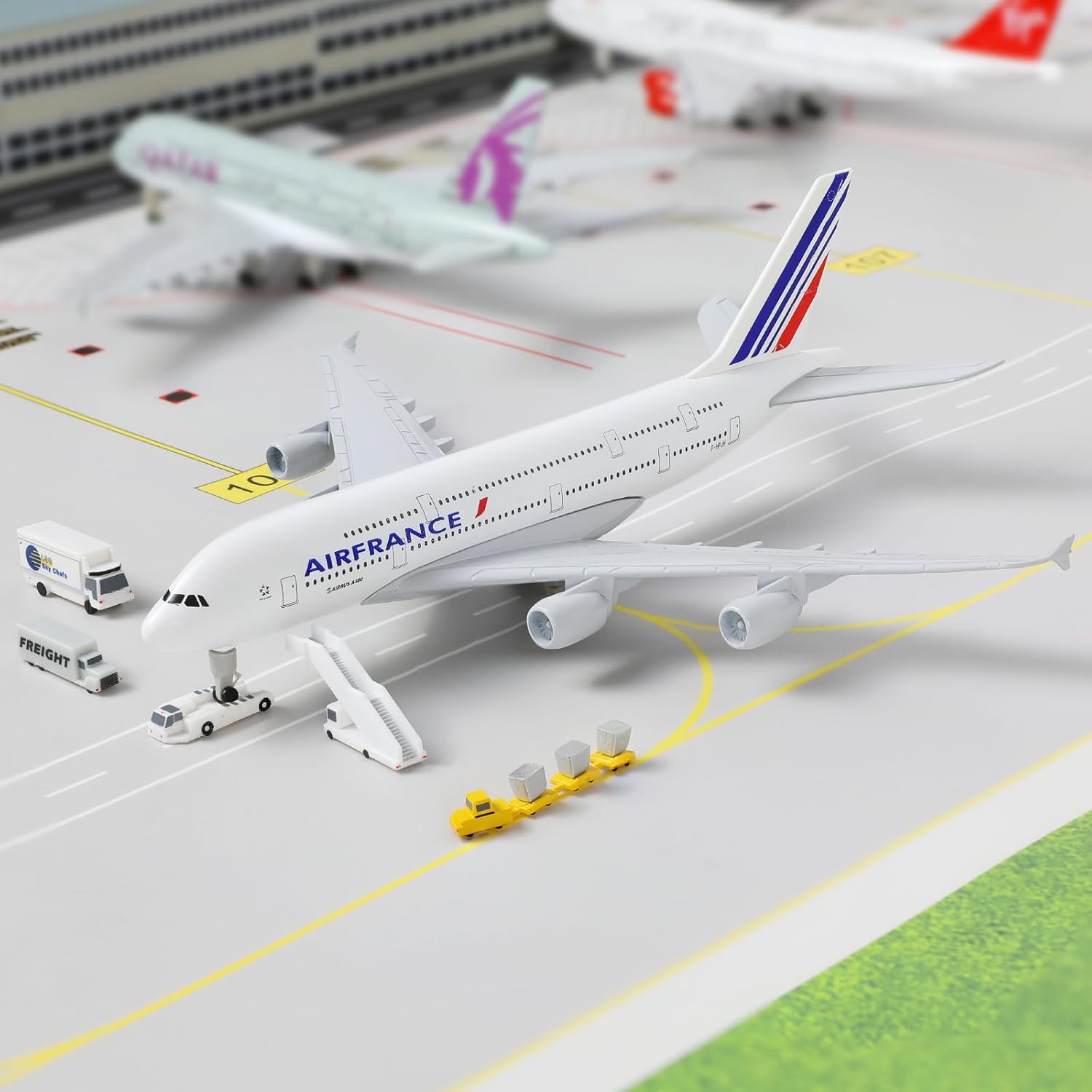 20CM Air France A380 Flugzeugm – Kids Toys Review Bewertung und Preis