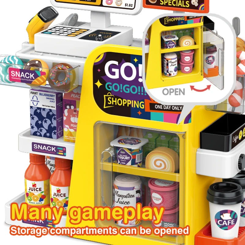 Simulations-Mini-Scanning-Kass – Toy Cash Register Bewertung und Preis