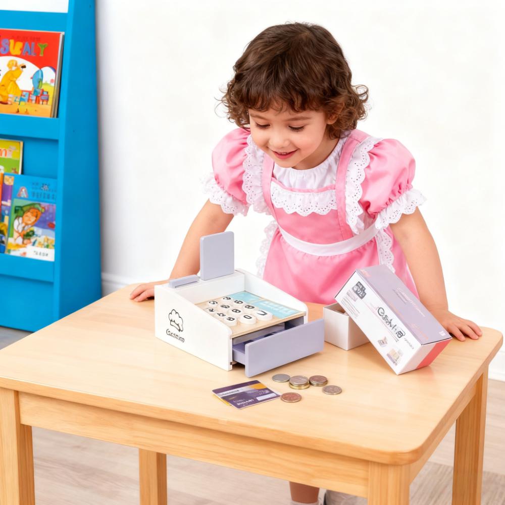 Kinder-Registrierkasse aus Hol – Toy Cash Register Bewertung und Preis
