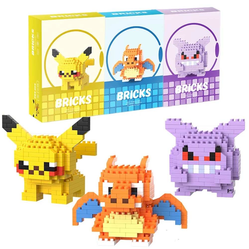 Pokemon Mikro-Bausteine Pikach – Kids Toys Movie Bewertung und Preis