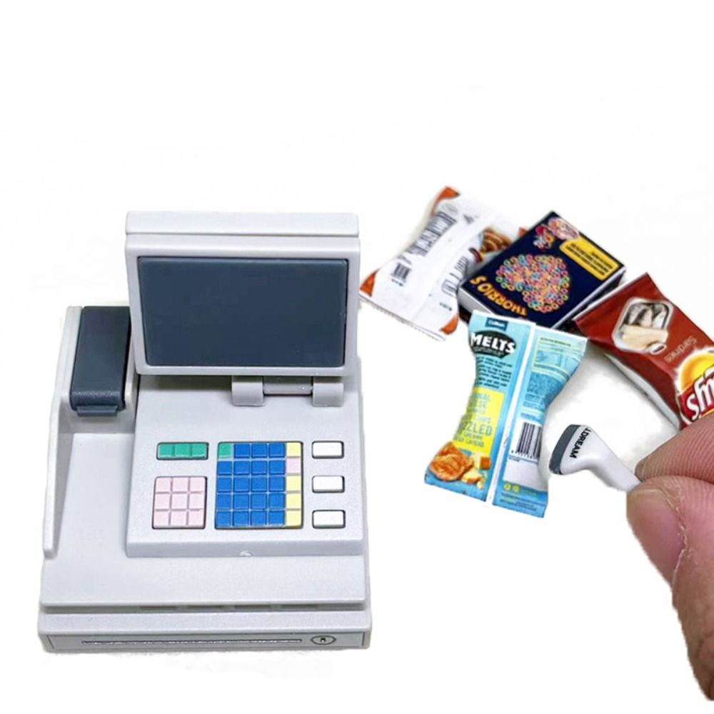 1:6/1:12 Maßstab Puppenhaus PO – Toy Cash Register Bewertung und Preis