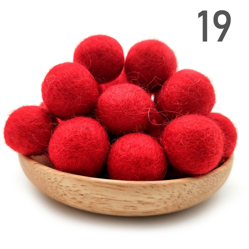 10/30 Stück 2 cm Wollfilzkugel – Kids Toys In Wholesale Bewertung und Preis