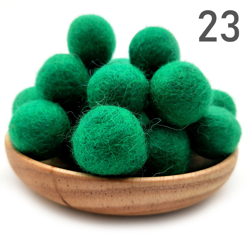10/30 Stück 2 cm Wollfilzkugel – Kids Toys In Wholesale Bewertung und Preis