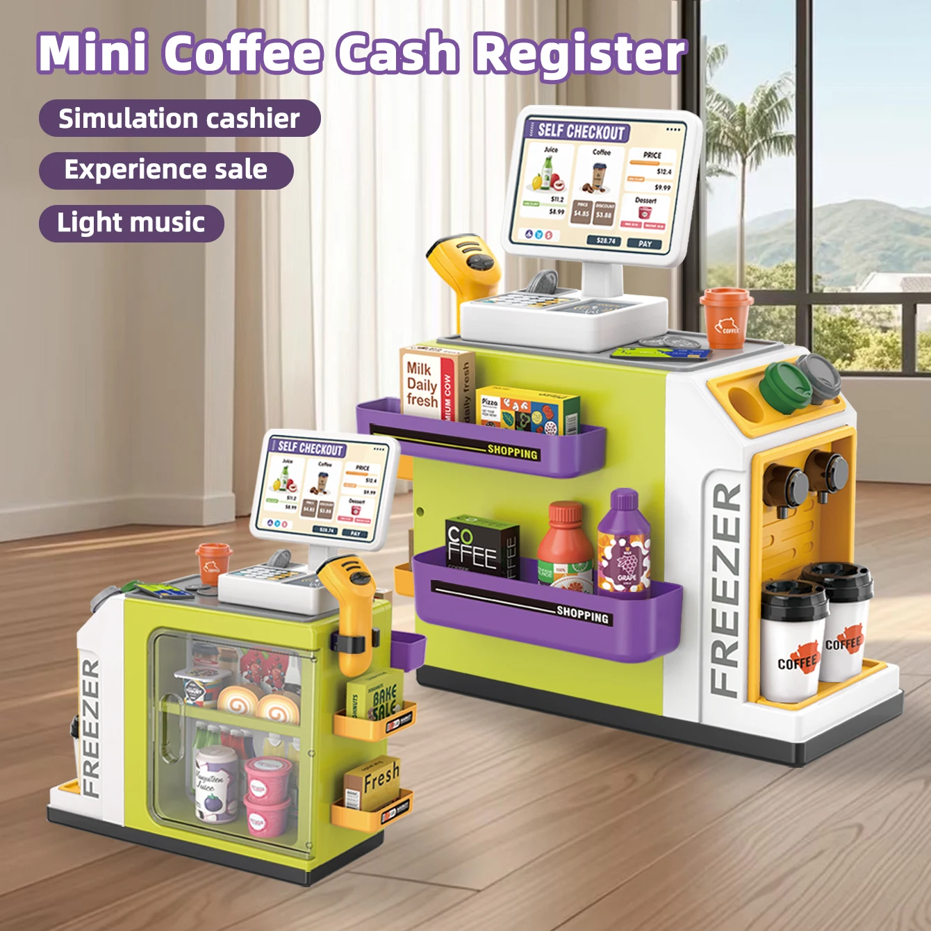 Mini-Supermarkt-Kasse Simulati – Toy Cash Register Bewertung und Preis