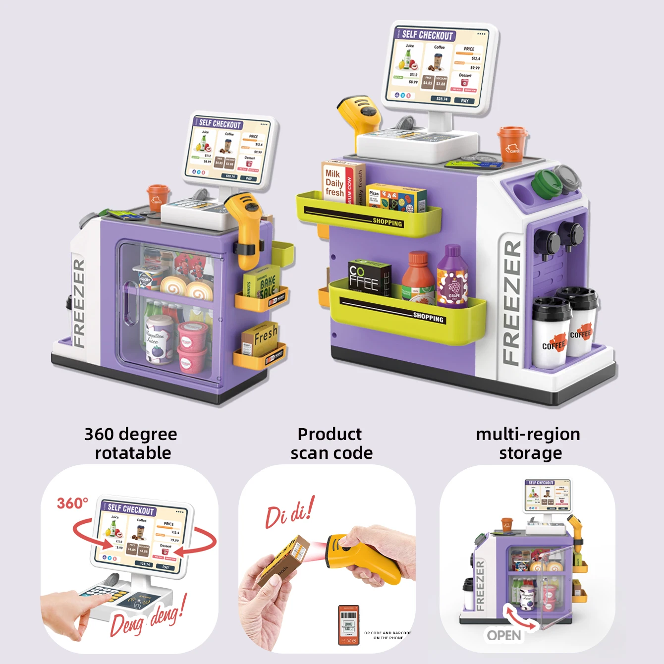 Mini-Supermarkt-Kasse Simulati – Toy Cash Register Bewertung und Preis