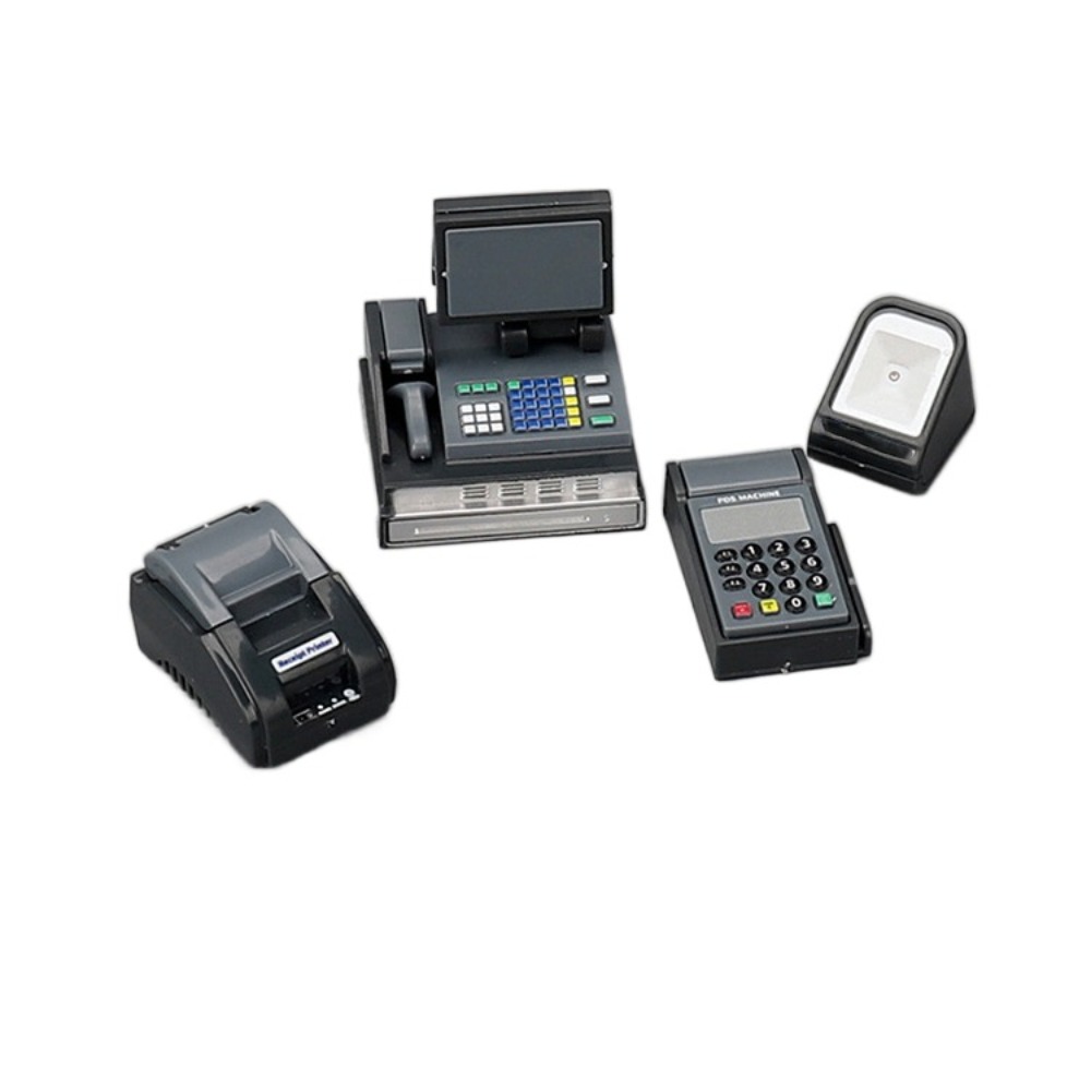 Mini-Haus-Kasse DIY Schwarz-Gr – Toy Cash Register Bewertung und Preis