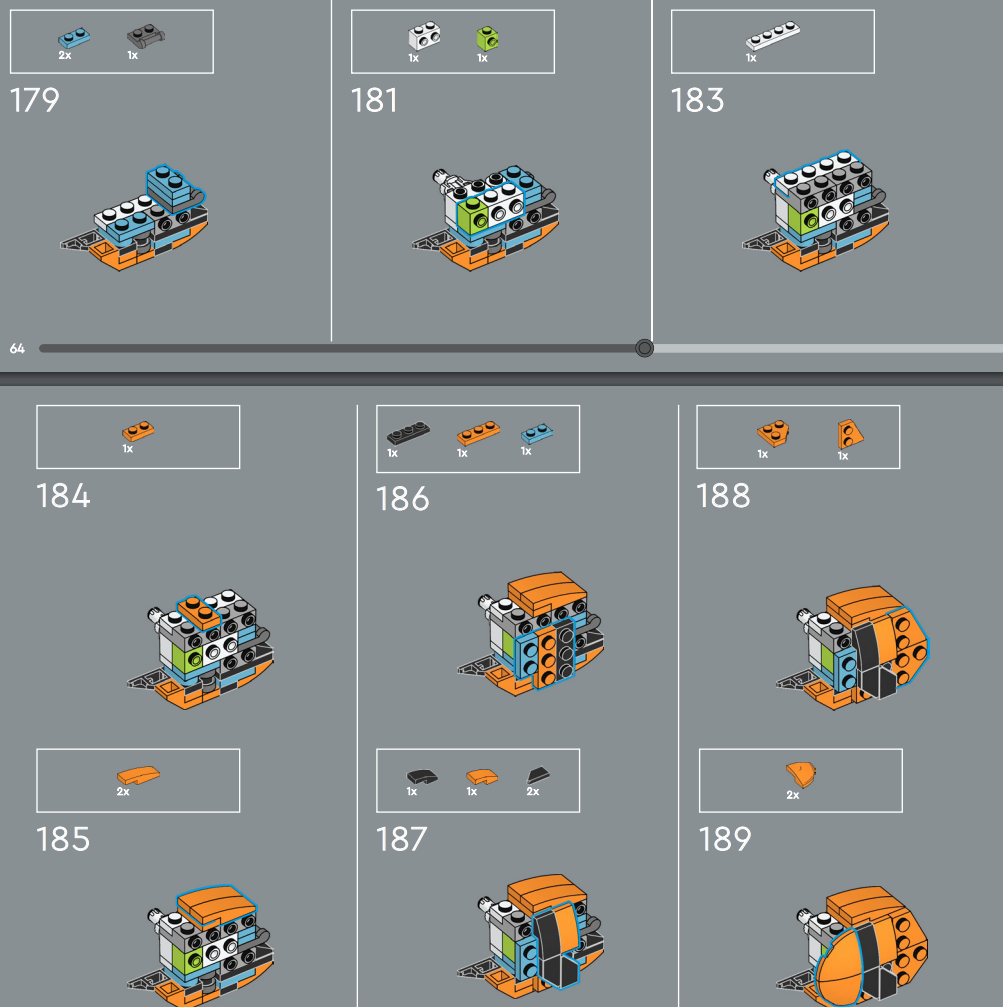 1190-teiliger 3D-Bausatz „Viel – Lego Building Blocks Bewertung und Preis