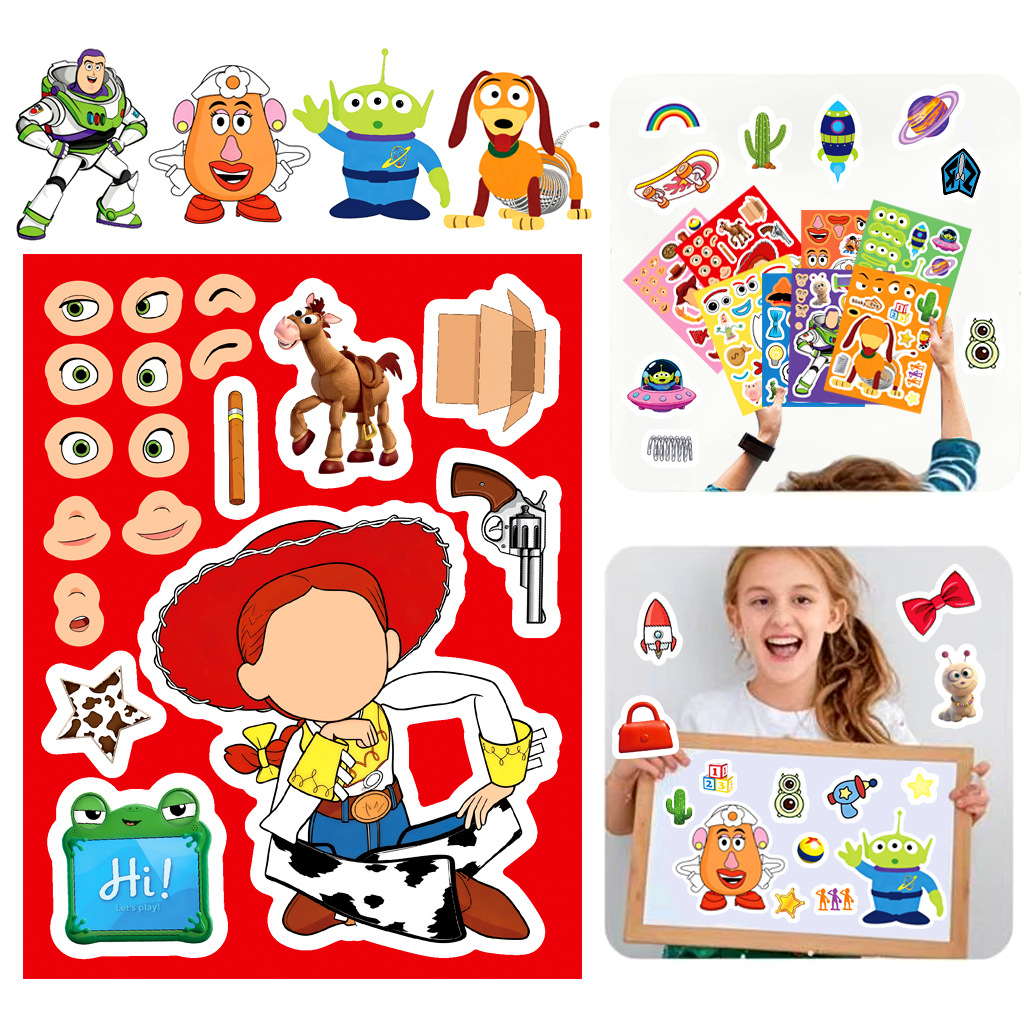 8/16 Blätter „Mach ein Gesicht – Kids & Toys Expo Saudi Arabia Bewertung und Preis