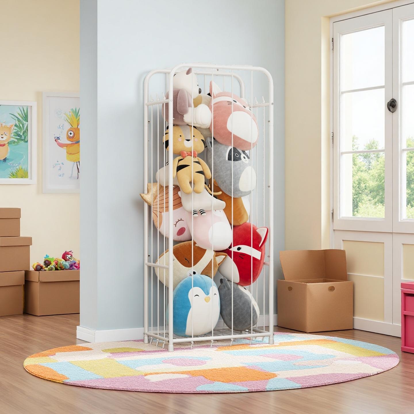 Vertikaler Stofftier-Aufbewahr – Kids & Toys Expo Saudi Arabia Bewertung und Preis