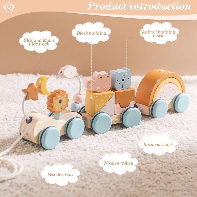 Holz Montessori Spielzeug Tier – Kids Toys 2 Year Old Bewertung und Preis