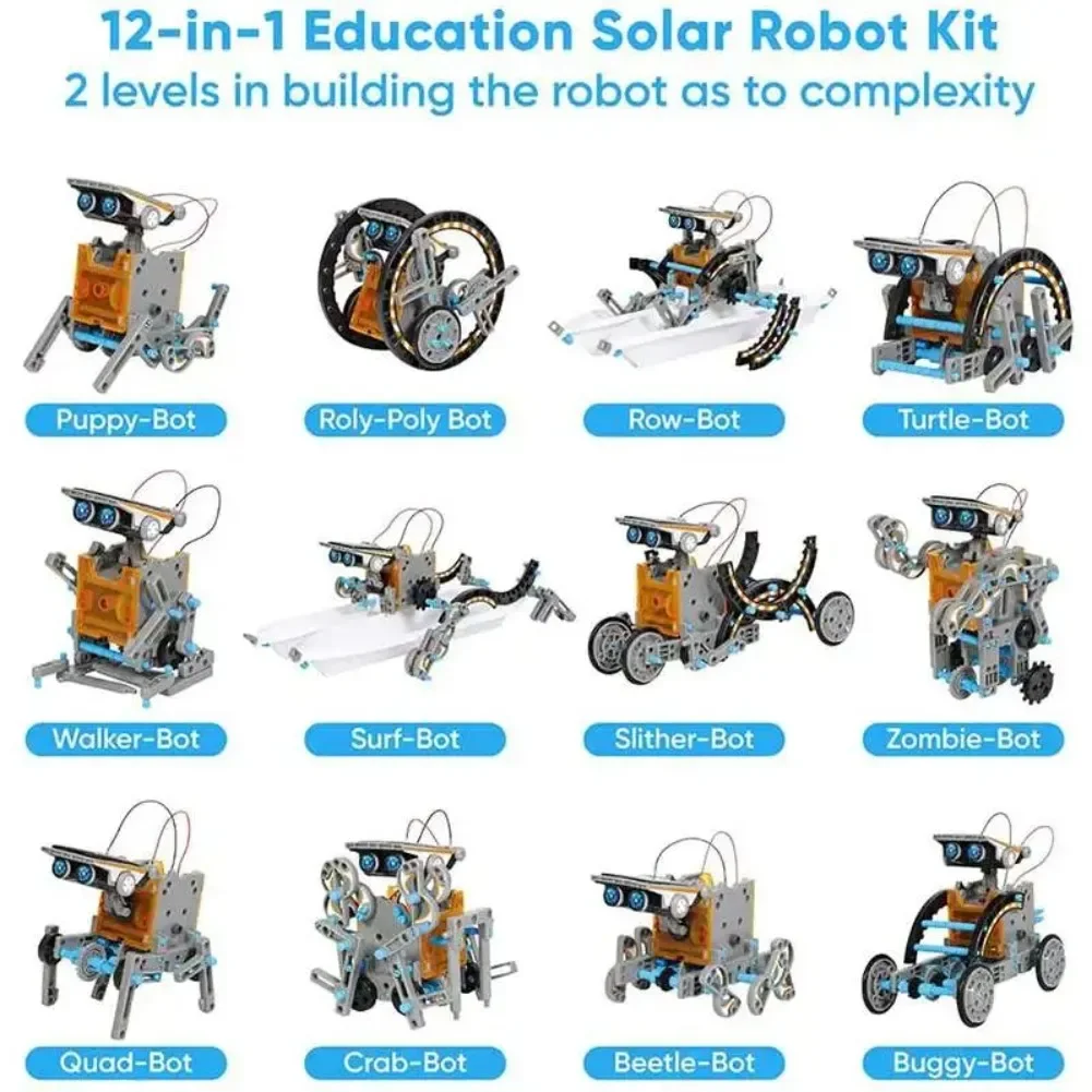 13-in-1 solarbetriebener Robot – Kids Toys Lego Bewertung und Preis